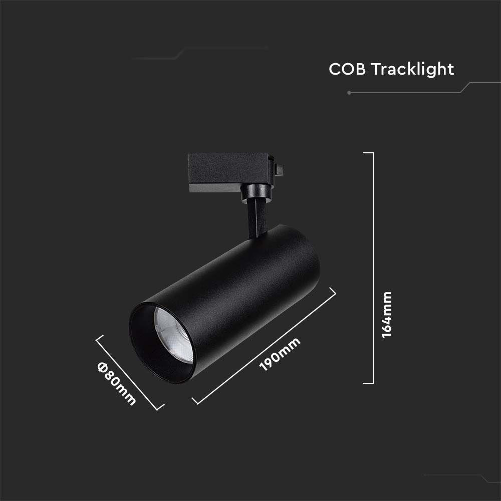 VT-11035 35W LED COB TRACK LIGHT WITH SAMSUNG CHIP 4000K