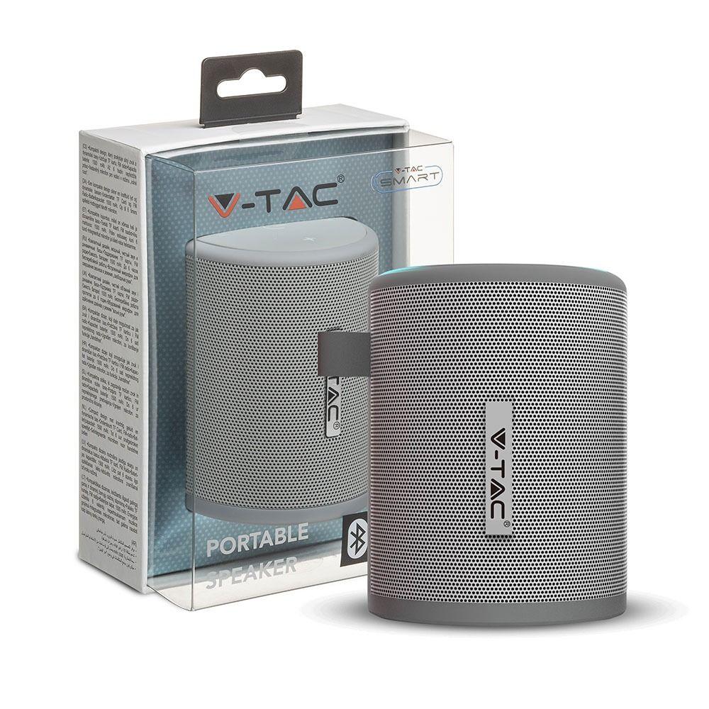 VT-6244 PORTABLE BLUETOOTH SPEAKER-MICRO USB CABLE(TWS)-1500mah BATTERY-GREY