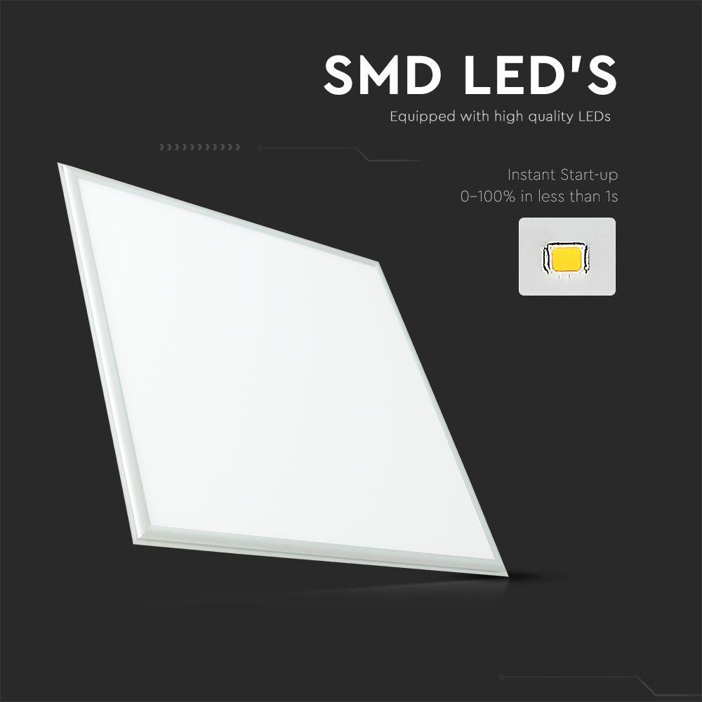 36W Panel LED 600x600mm, Barwa:4000K, Opakowanie: 6szt., VTAC, SKU 6673