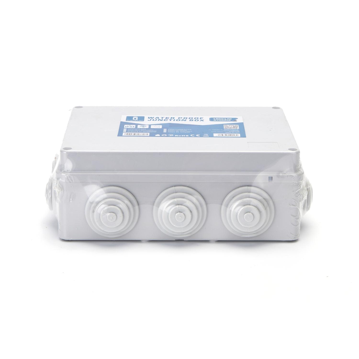 Junction Boxes L190*W140*H70mm IP44 Grey