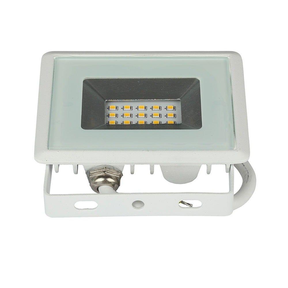 10W Naświetlacz LED SMD, Barwa:4000K, Obudowa: Biała, VTAC, SKU 5944