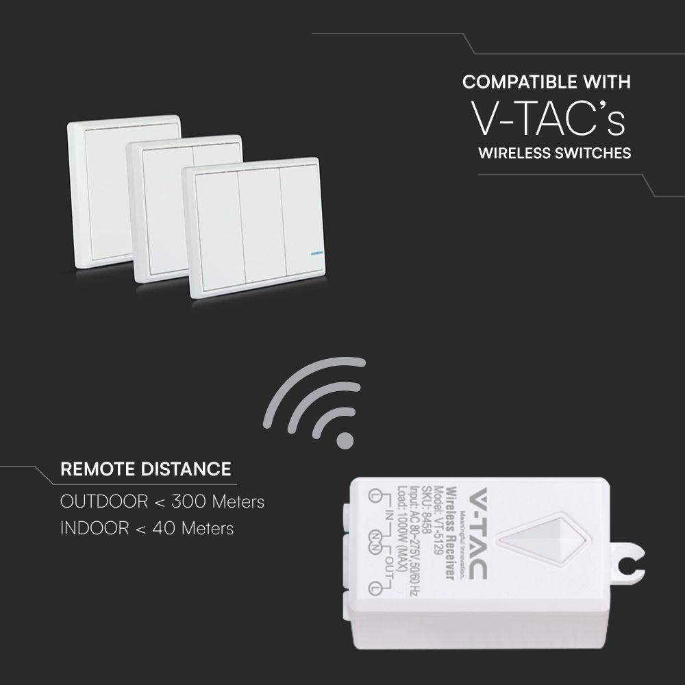 VT-5129 RF RECEIVER FOR WIRELESS SWITCHES