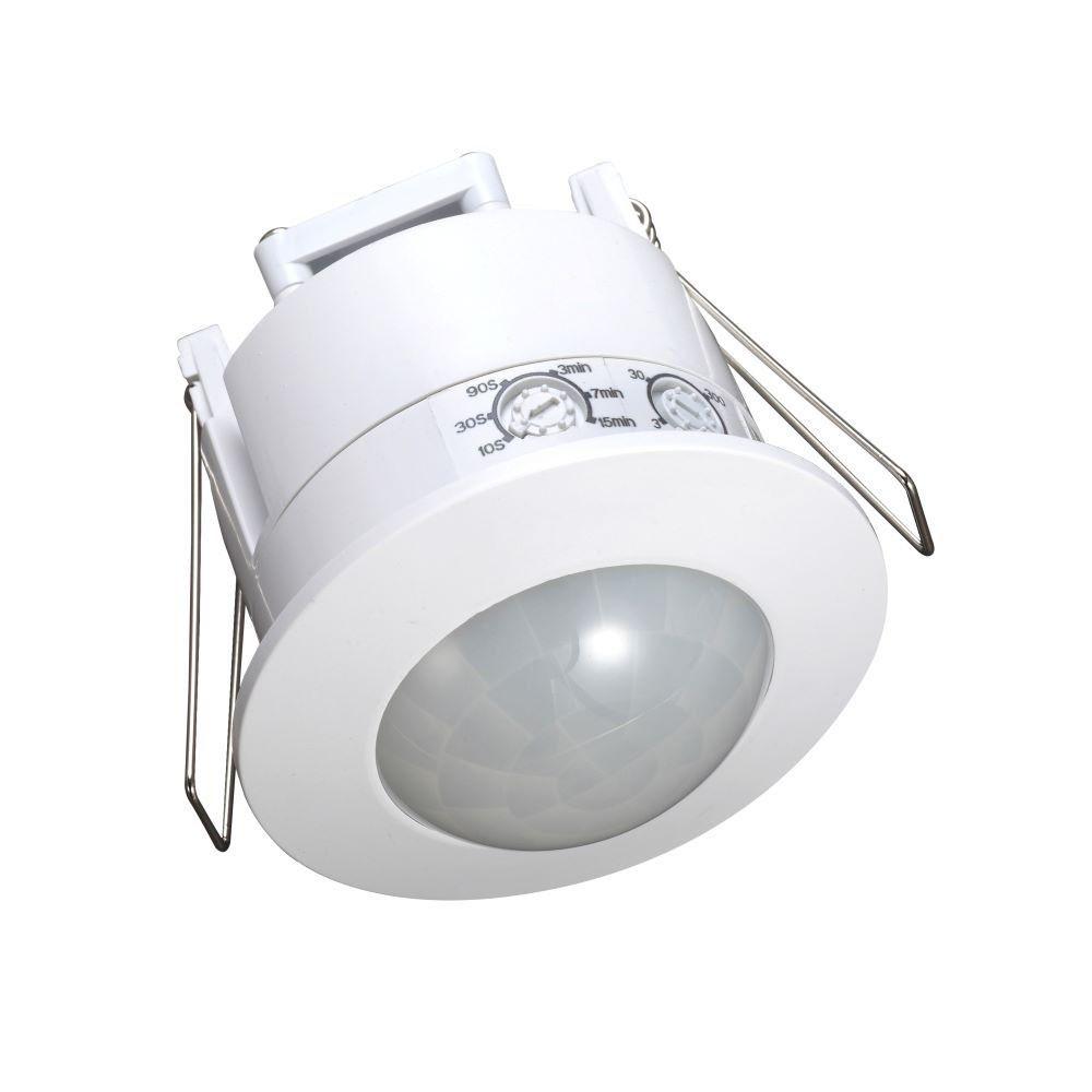 VT-8051 PIR CEILING SENSOR WITH MANUAL OVERRIDE-WHITE (MAX:300W LED)