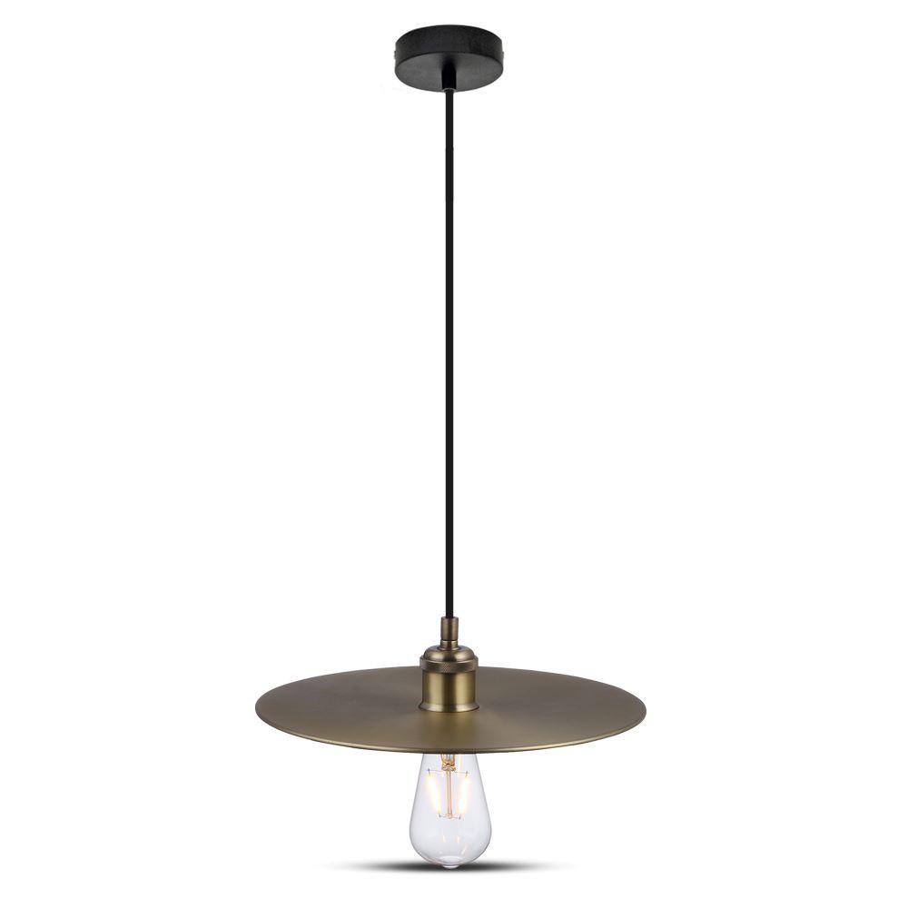 VT-7777 METAL PENDANT LIGHT-MATT GOLD-E27