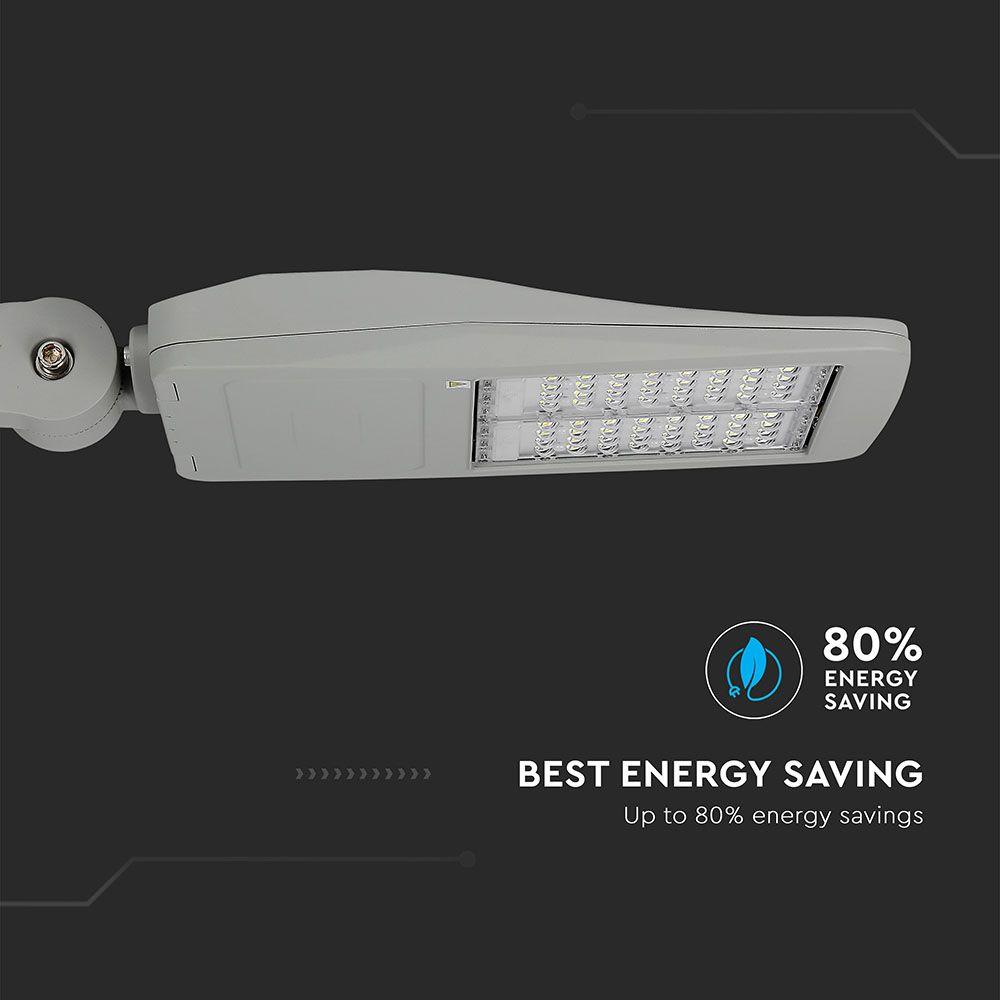 100W Lampa uliczna LED (CLASS I, Zasilacz INVENTRONICS), Chip SAMSUNG, Barwa:5700K, Wydajność: 140lm/w, VTAC, SKU 954