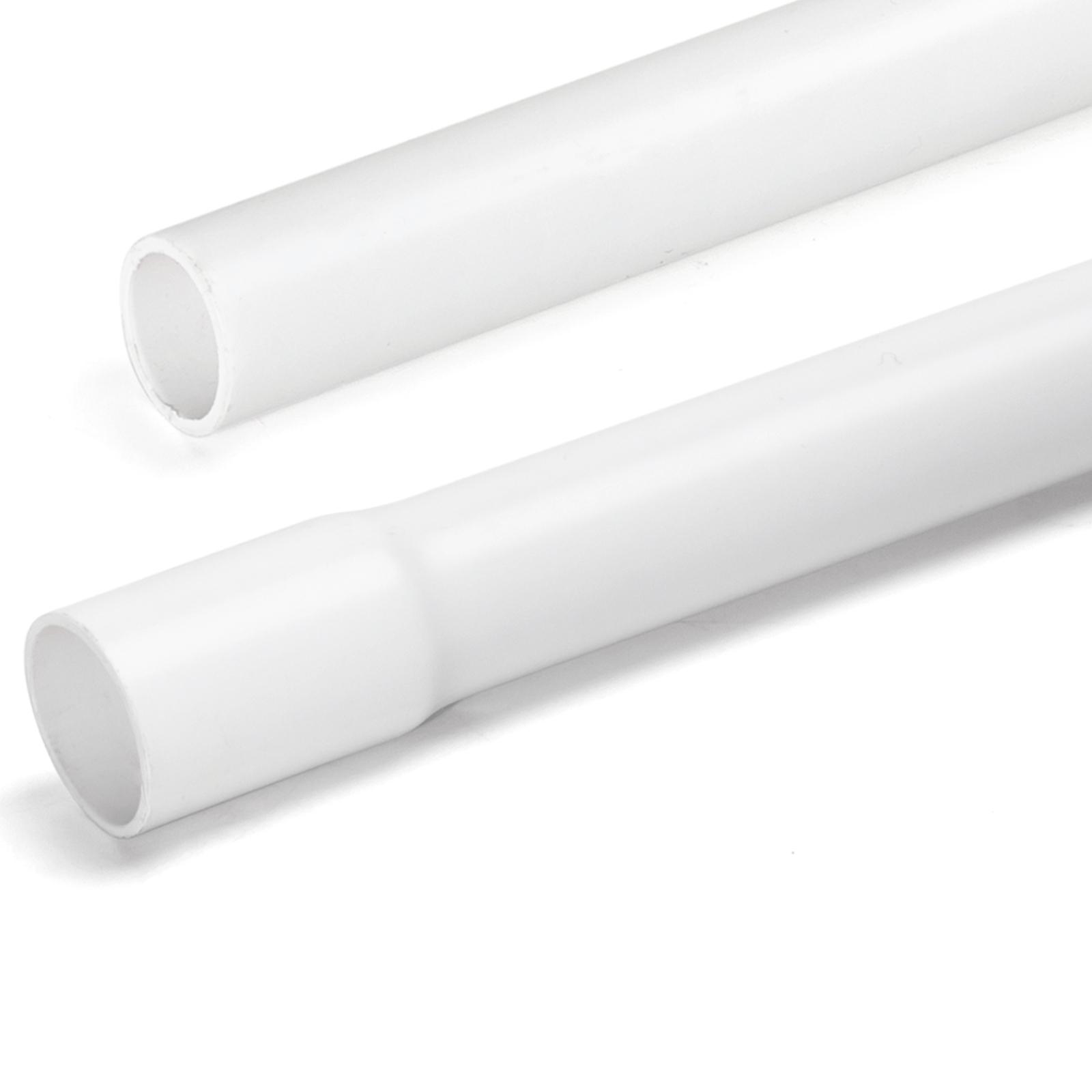 PVC round white expansion conduit 25mm