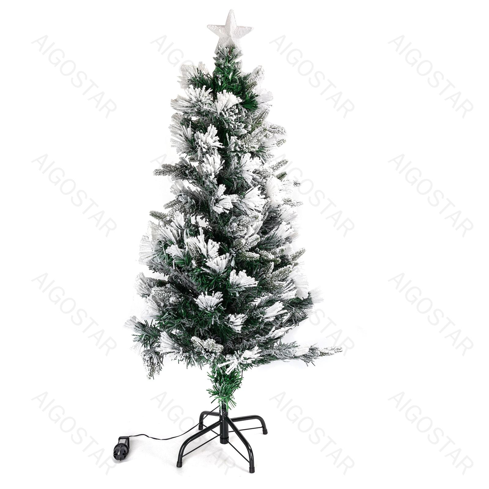 Low-voltage velvet tree, H120cm, warm white