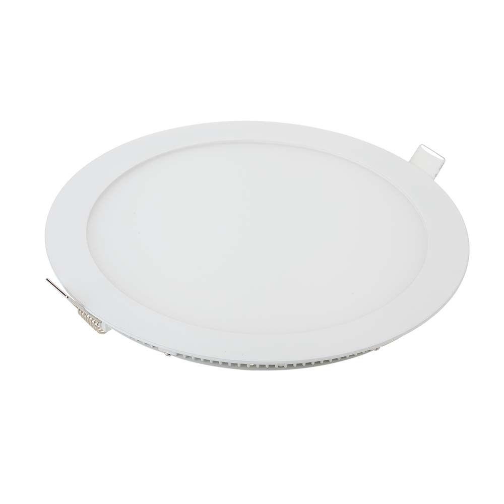 12W Panel LED, Barwa:4000K, Okrągła, VTAC, SKU 214858