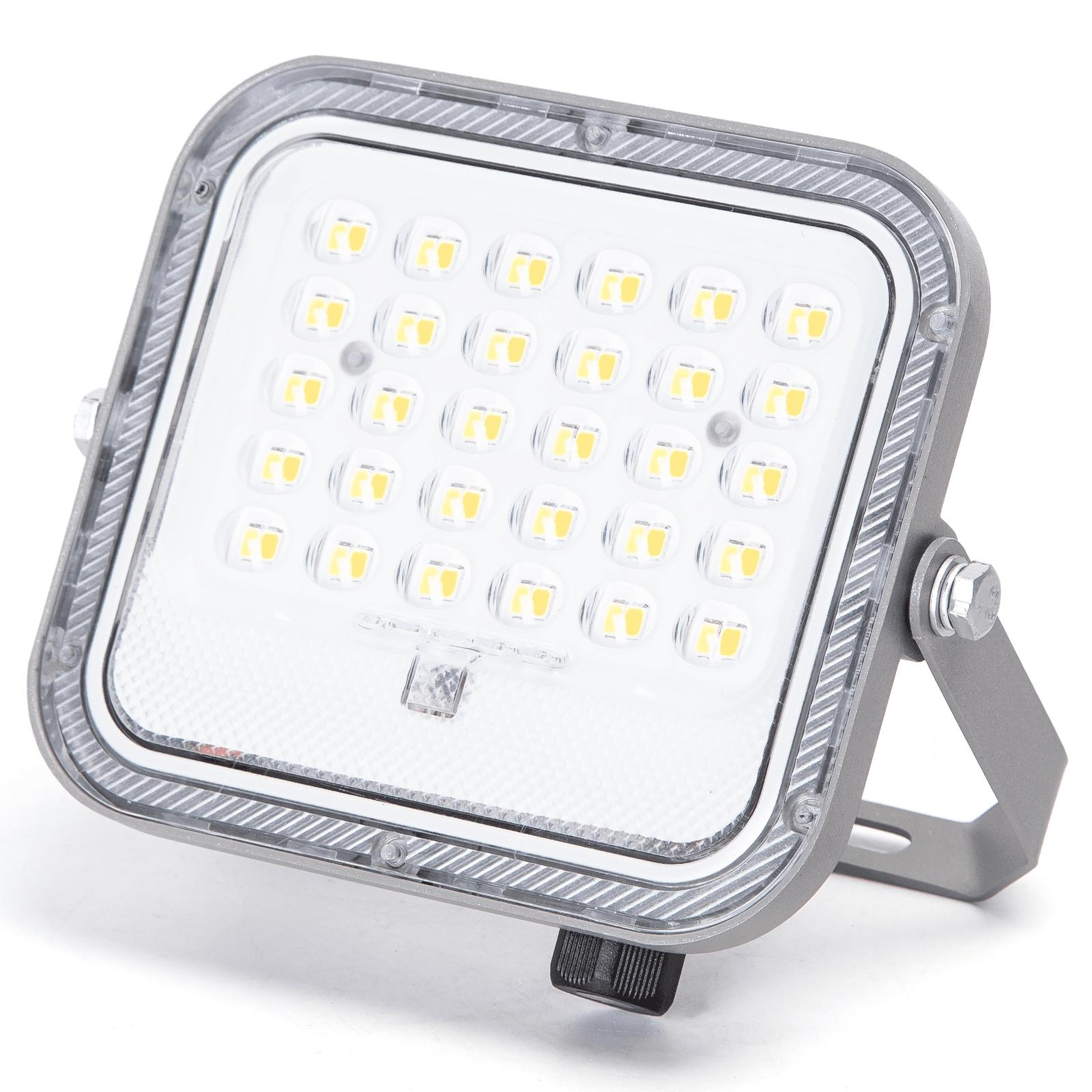 LED FLOOD LIGHT WITH SOLAR PANEL /09 Series/ 2M LINE/50W /CCT