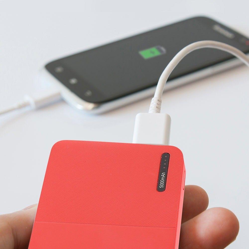 VT-3517 5000mah POWER BANK-RED