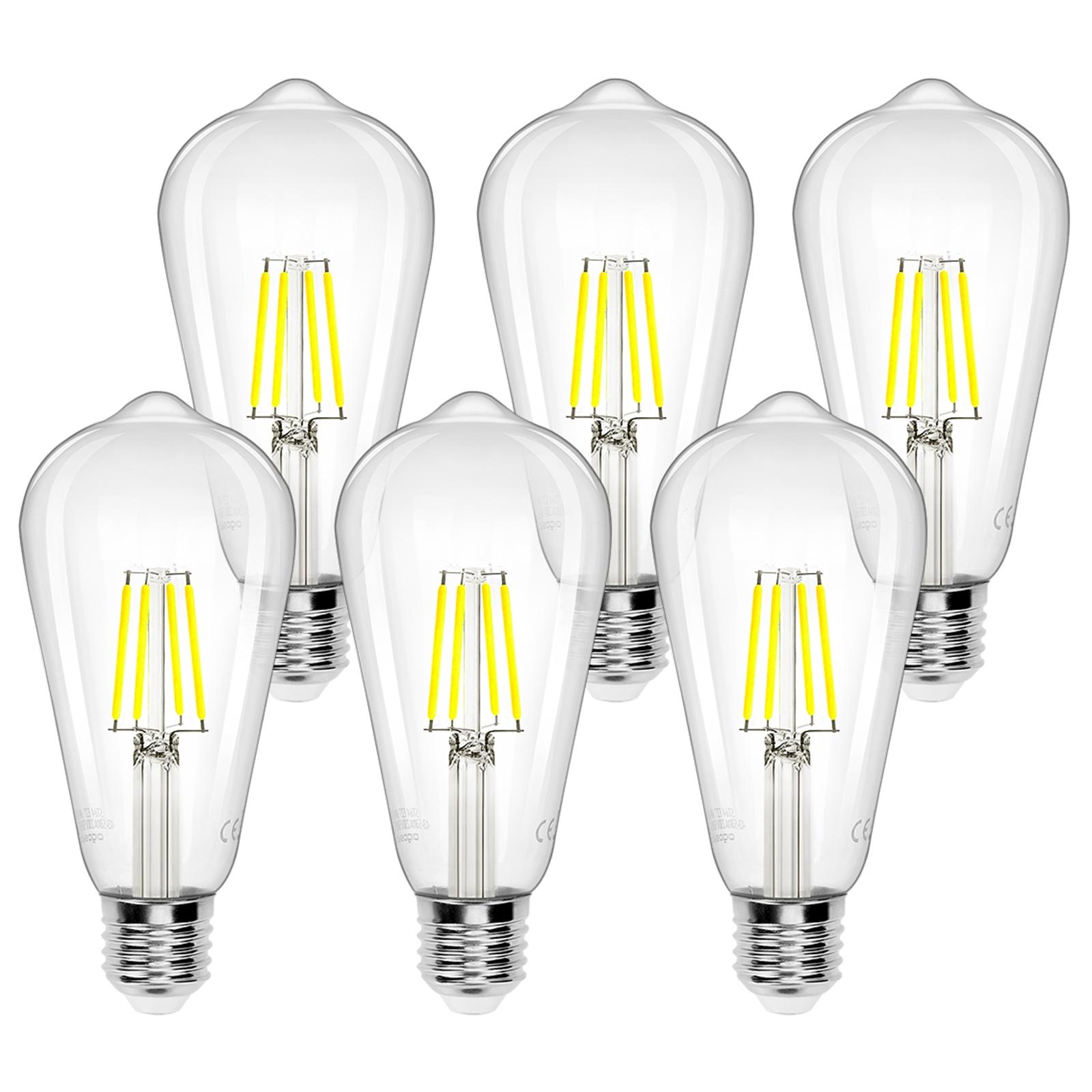 LED filament lamp ST64