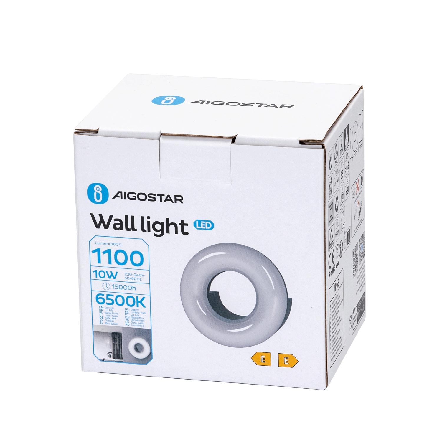 Moisture-proof Wall Light 10W 6500K