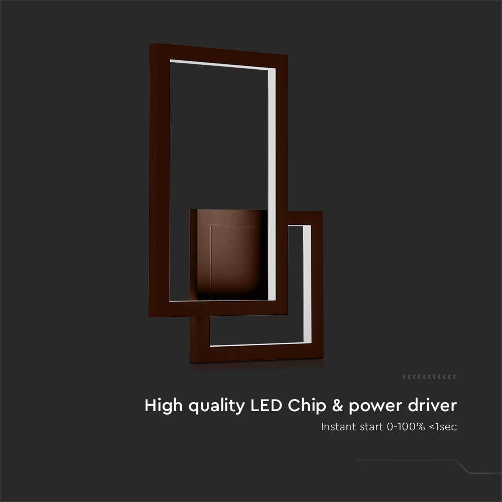 VT-11120 20W LED WALL LAMP 3000K CORTEN BODY IP20