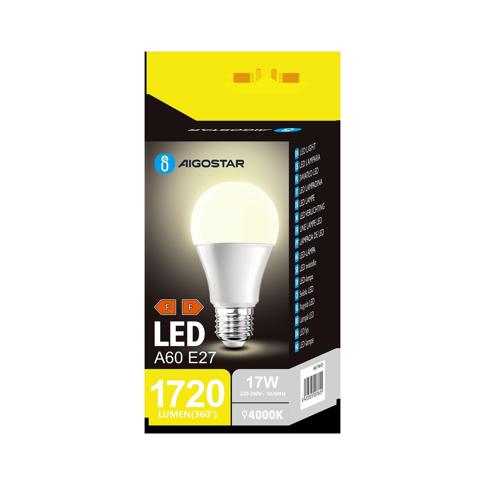 LED A60 E27 17W(17W,E27,4000K)