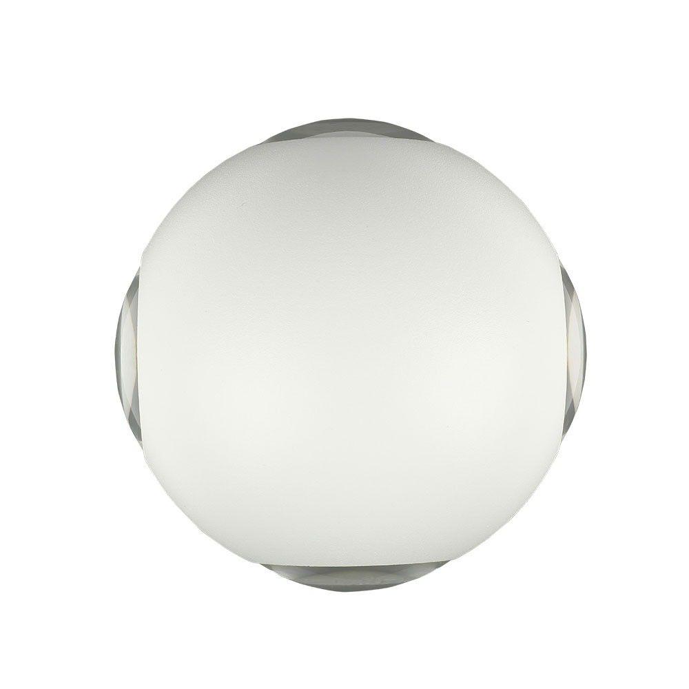 VT-834 4W LED WALL LIGHT(ROUND) 3000K IP65-WHITE BODY