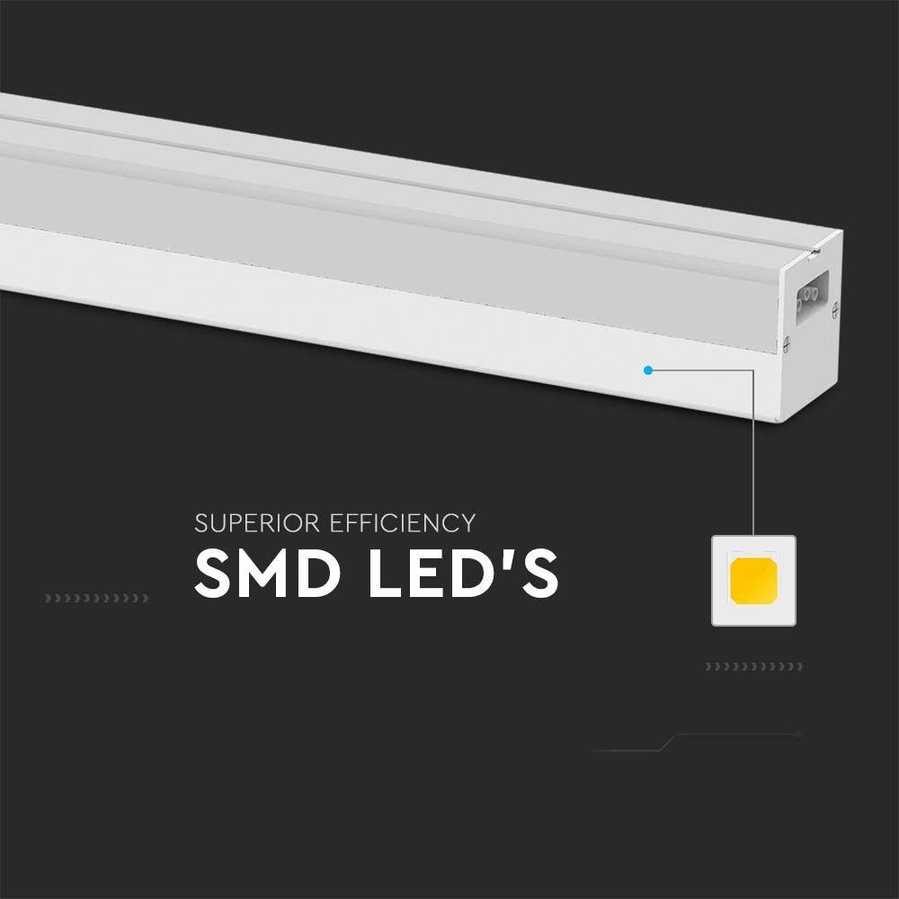 VT-4140 40W LED LINEAR LIGHT 6500K - WHITE BODY