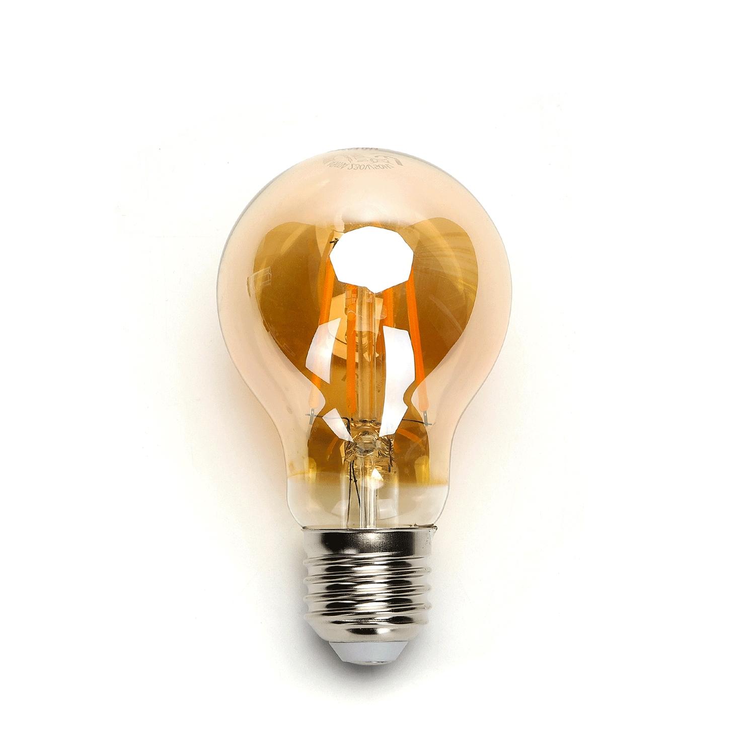 Żarówka LED Filament (Bursztynowa) A60 E27 16W