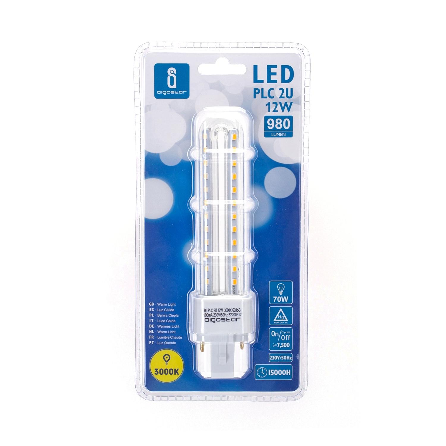 LED G24d-3 12W Double tubes