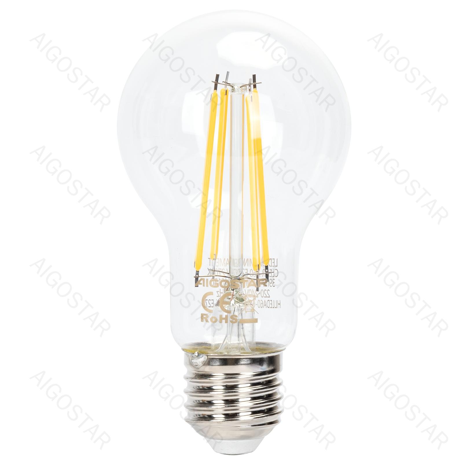 LED dimming filament A60 E27 6W 2700K