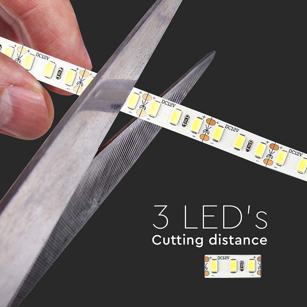 VT-5730 120 20W/M LED STRIP LIGHT 4000K HIGH LUMEN IP20 (5M/ROLL)(PRICE PER M)