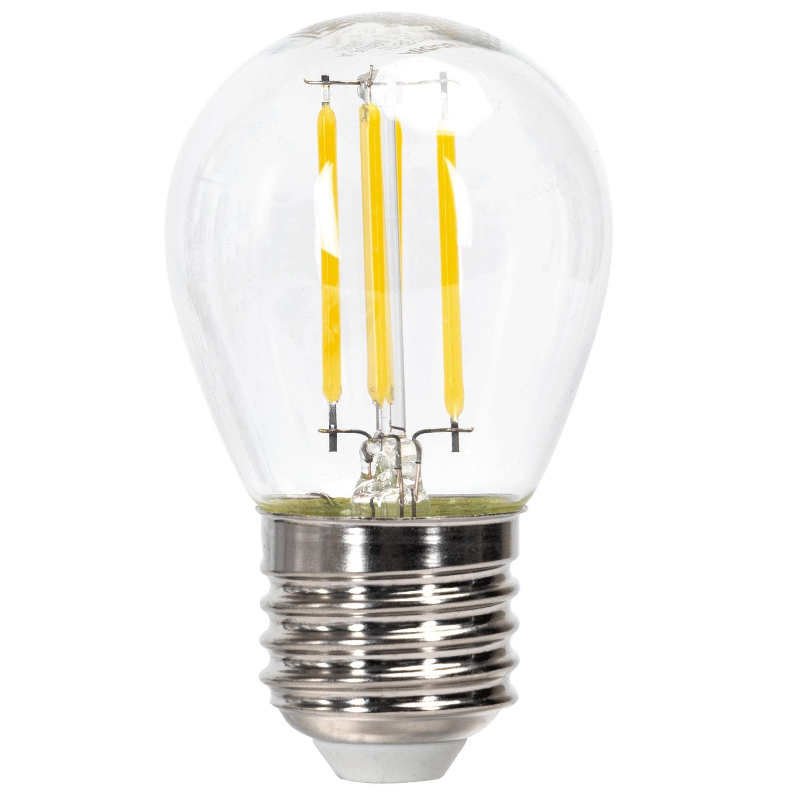 Żarówka LED Filament (Przezroczysta) G45 E27 8W