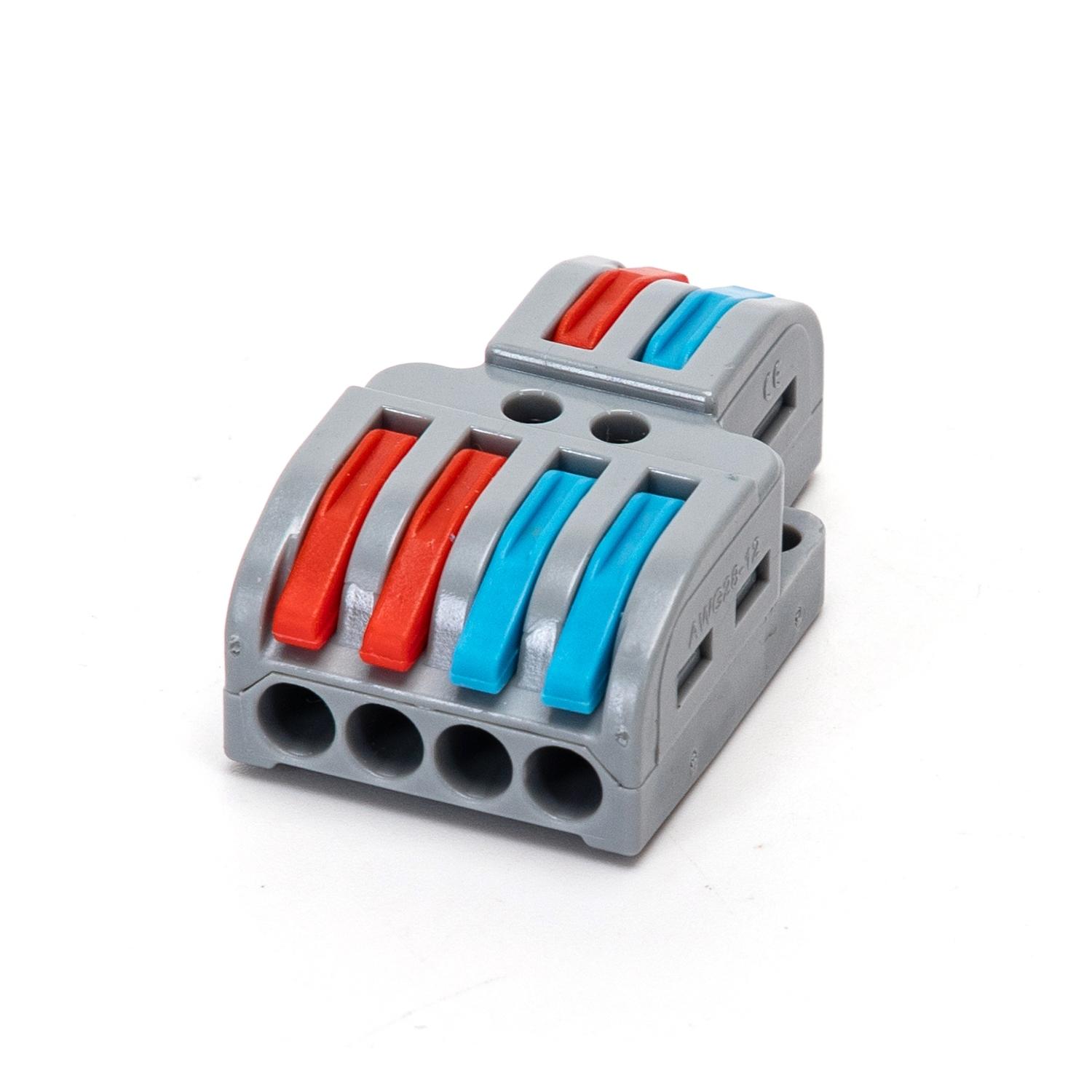 JM-24 Terminal Blocks Gray & red & blue