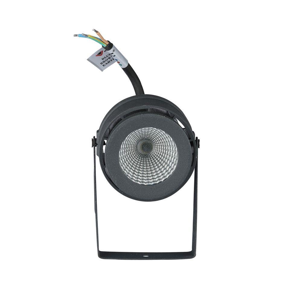 VT-857 12W LED GARDEN LAMP 3000K GREY BODY