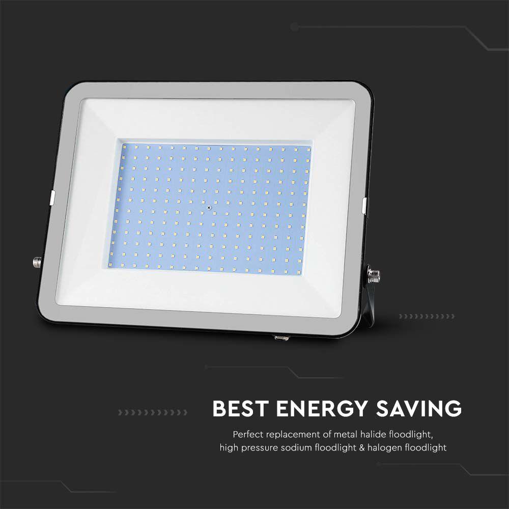 200W Naświetlacz LED SMD, Chip SAMSUNG, Barwa:4000K, Obudowa: Czarna, VTAC, SKU 10027