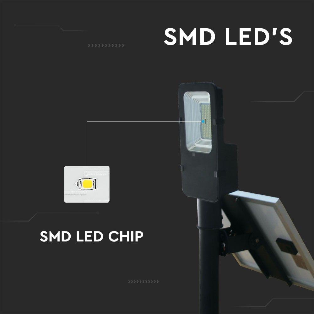 VT-ST200 50W SOLAR PANEL WITH LED STREETLIGHT 4000K