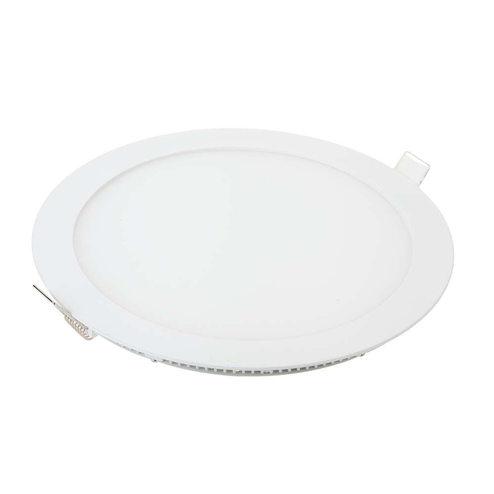 18W Panel LED, Barwa:3000K, Okrągła, VTAC, SKU 214860