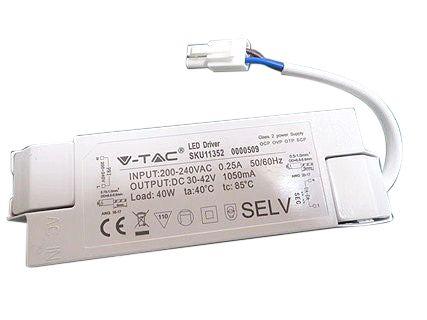 40W Zasilacz do Paneli LED, 1050mA, VTAC, SKU 11352