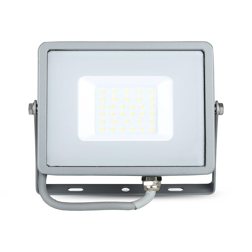 30W Naświetlacz LED SMD, Chip SAMSUNG, Barwa:6400K, Obudowa: Szara , VTAC, SKU 456