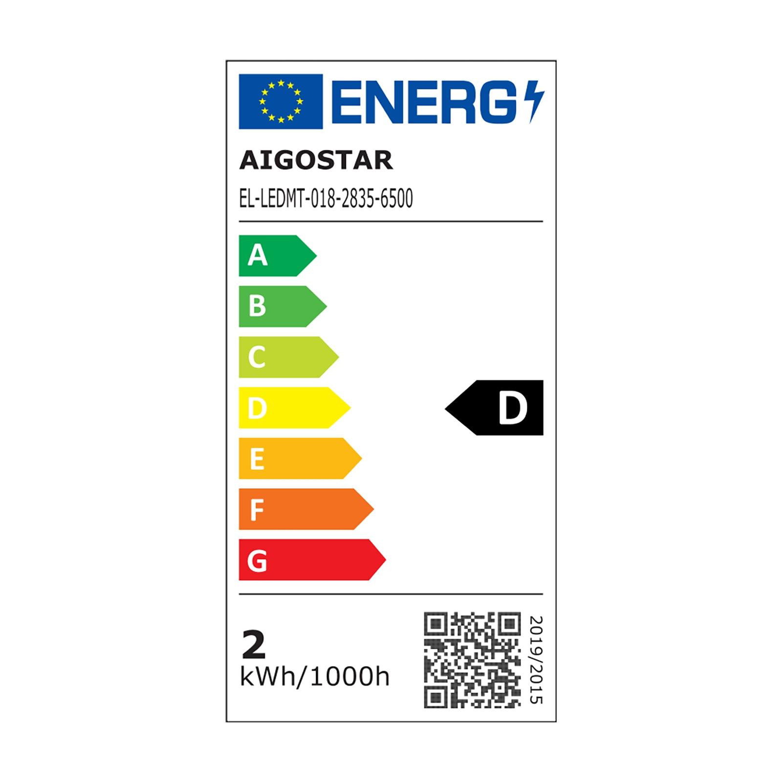 Lampa wisząca LED z metalu i silikonu, 23 W, 6500K