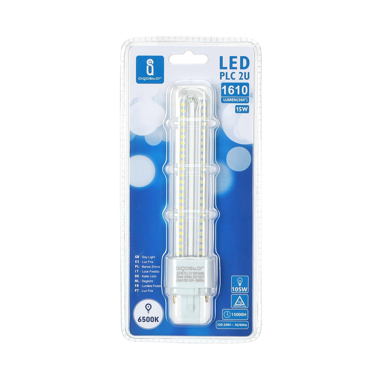 LED G24d-3 15W Double tubes