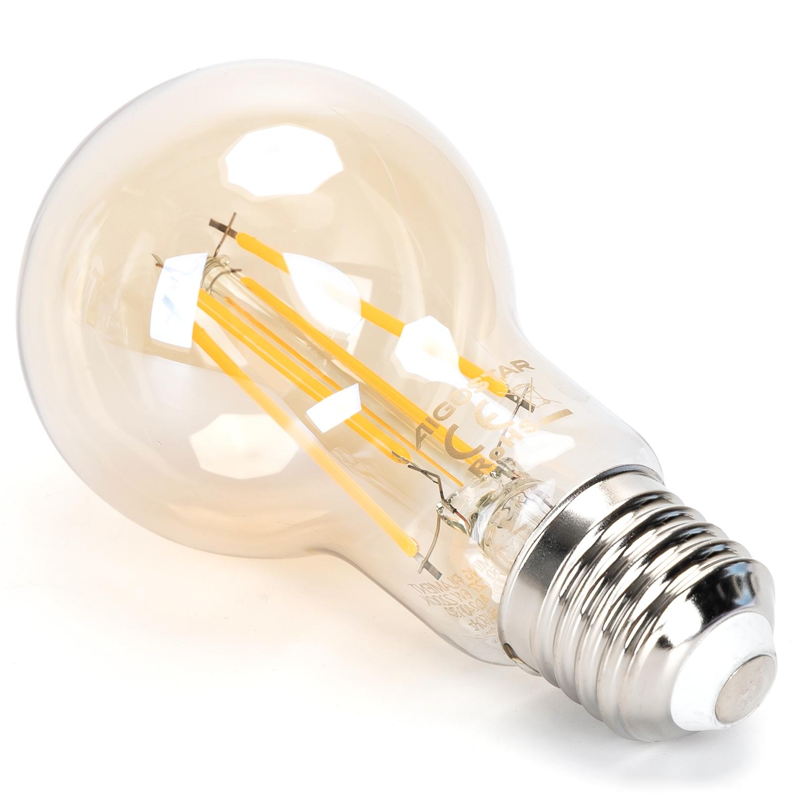 LED dimming filament A60 E27 6W 2200K