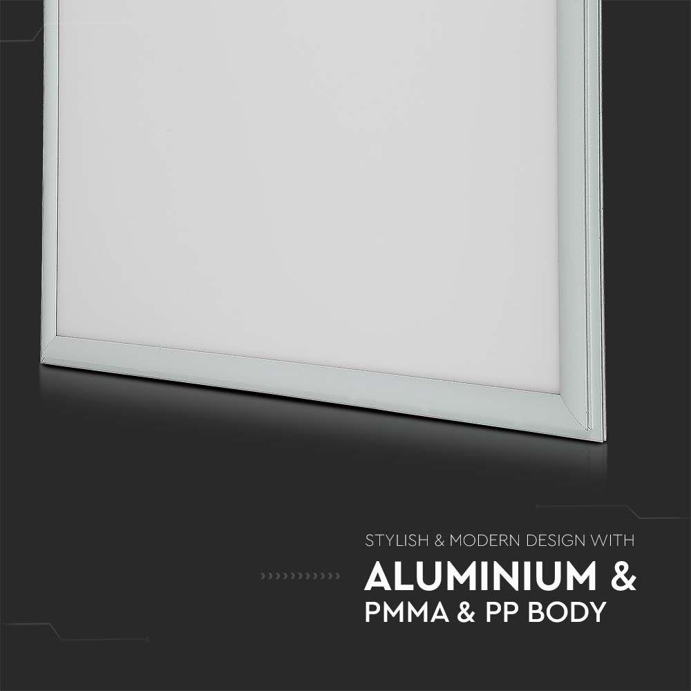 29W Panel LED 600x600mm, Barwa:6400K, HIGH LUMEN, Opakowanie: 6szt., VTAC, SKU 2162426