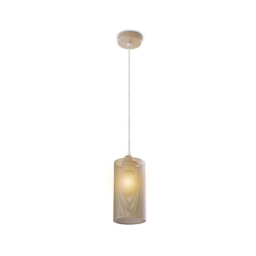 VT-7132 CHAMPAGNE GOLD PENDANT LIGHT WITH GOLD CANOPY-E27