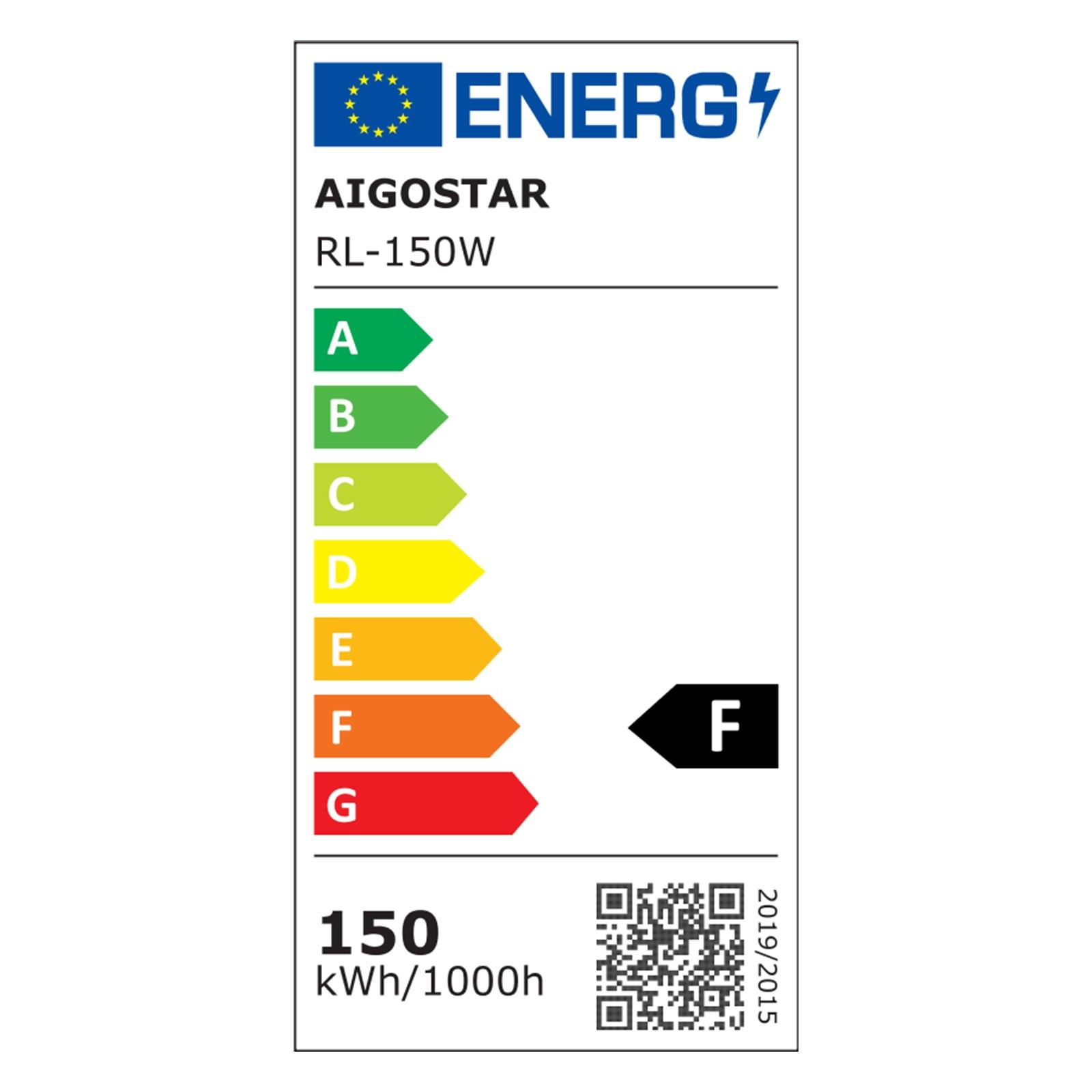 DOB LED slim street light 150W