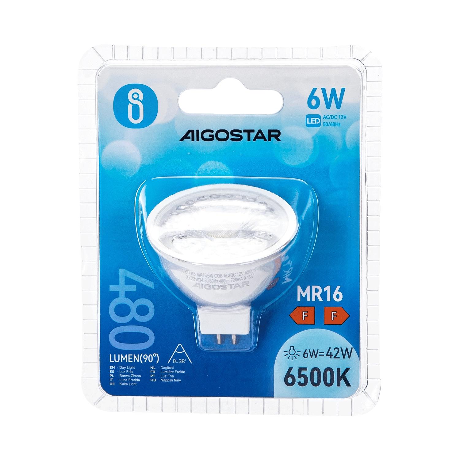 LED MR16 COB 6W