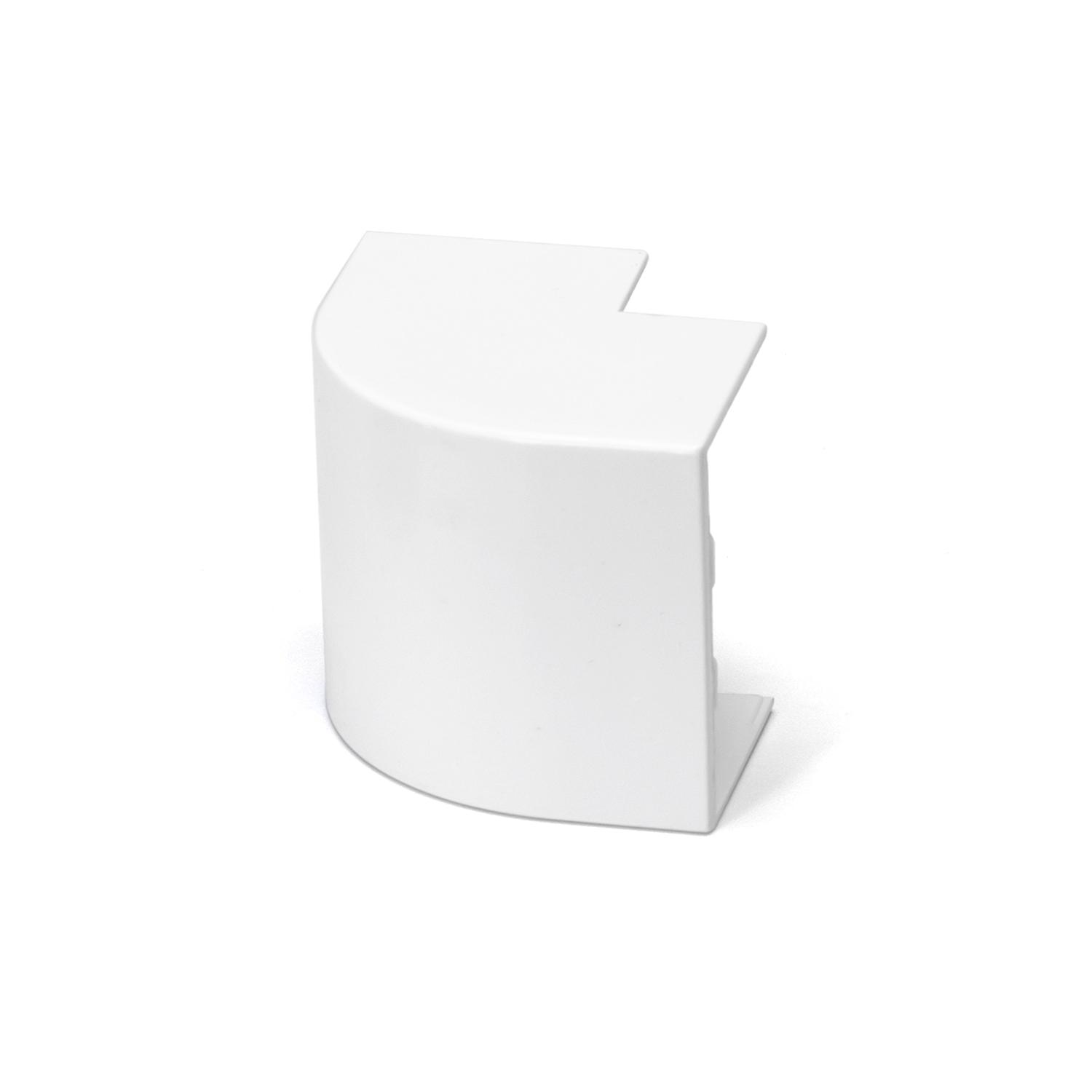 PVC Square Trunking External Bend White 40*25mm 4pcs