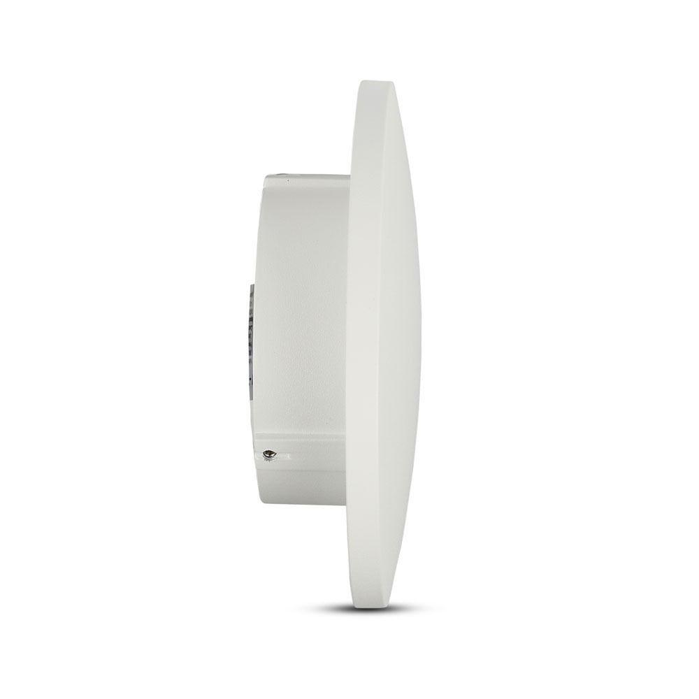 VT-743 9W WALL LIGHT WITH BRIDGELUX CHIP 4000K WHITE ROUND