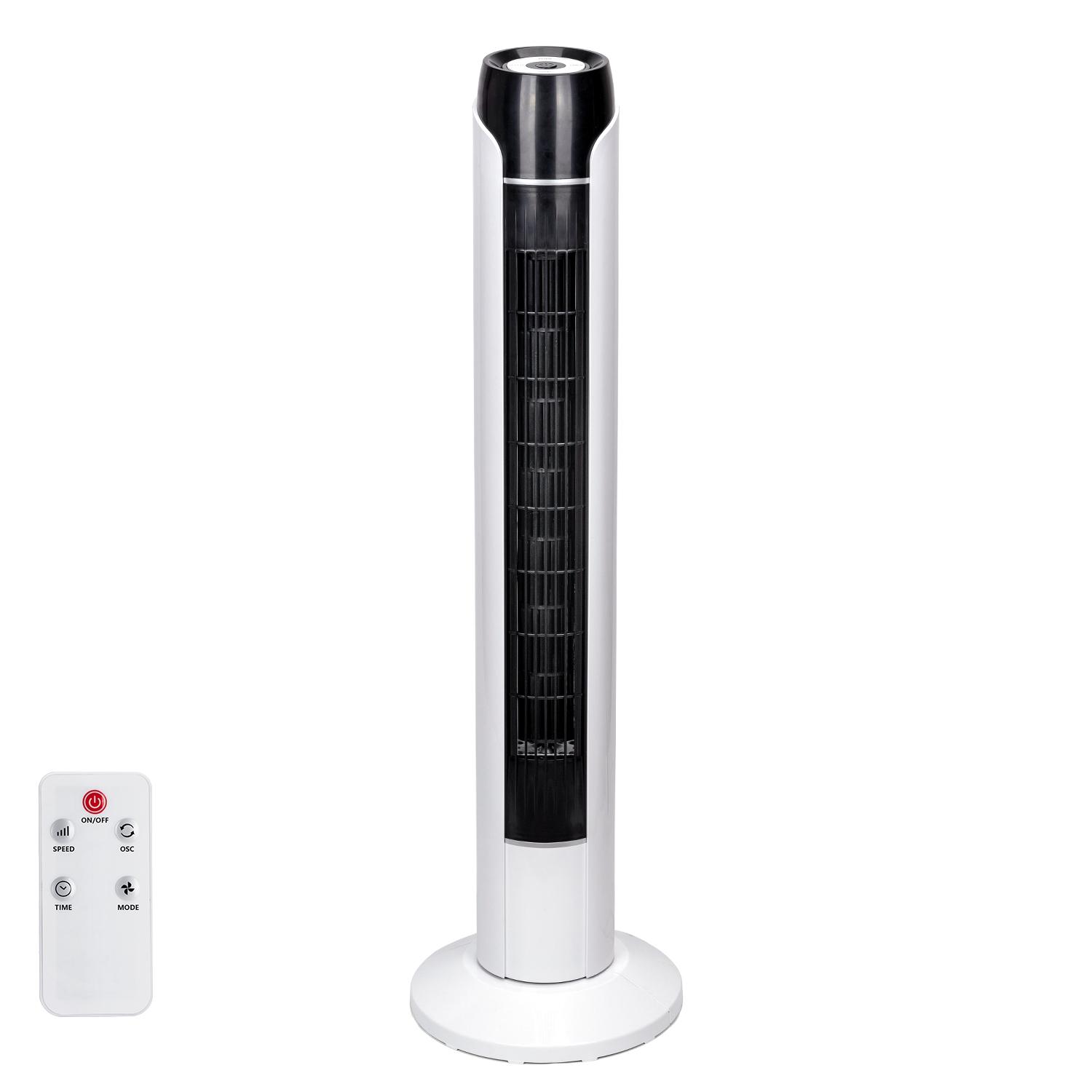 36-in electronic tower fan (Remote control)