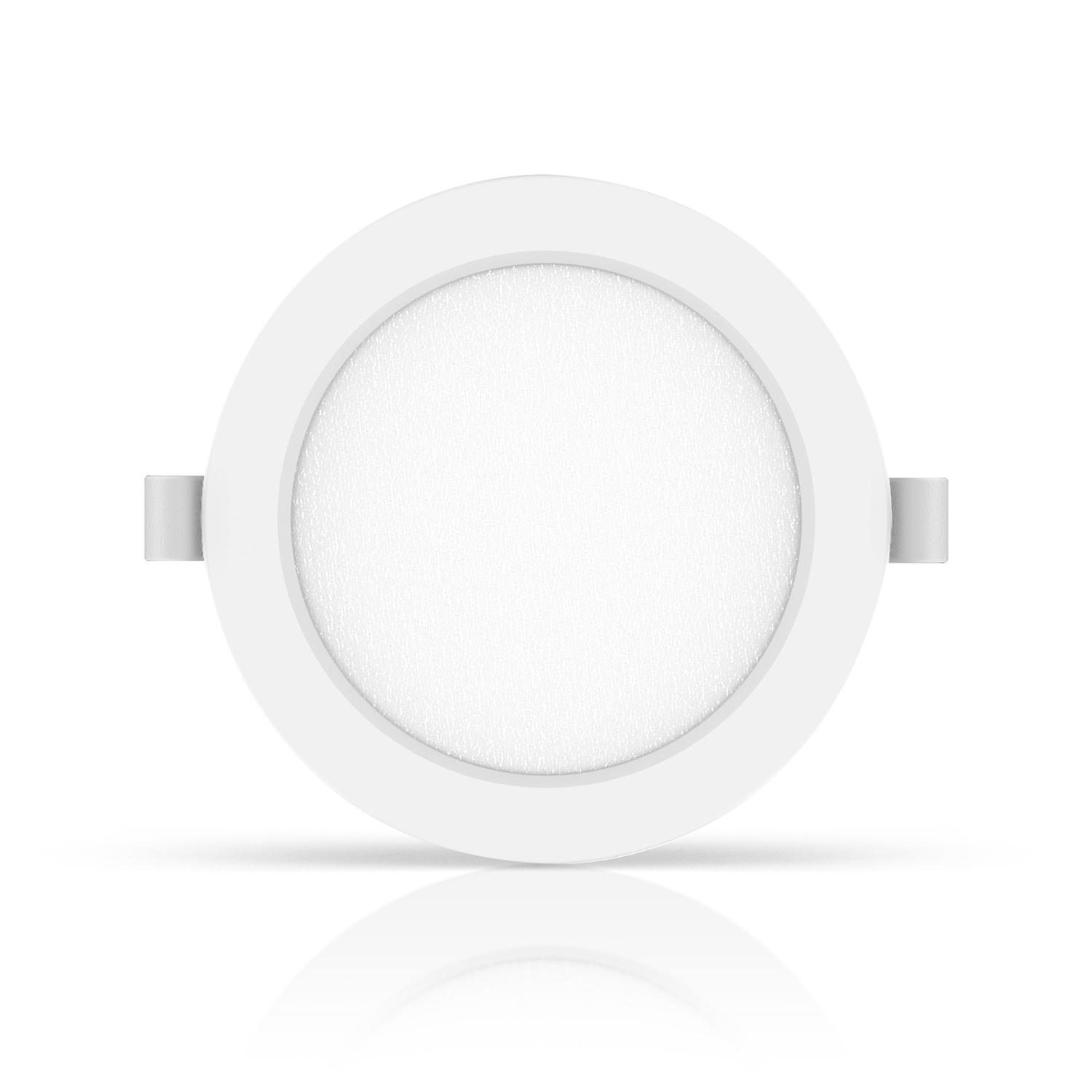 Downlight podtynkowy LED E6 18W Żółte światło(18W,3000K,Barwa Ciepła,1980lm)