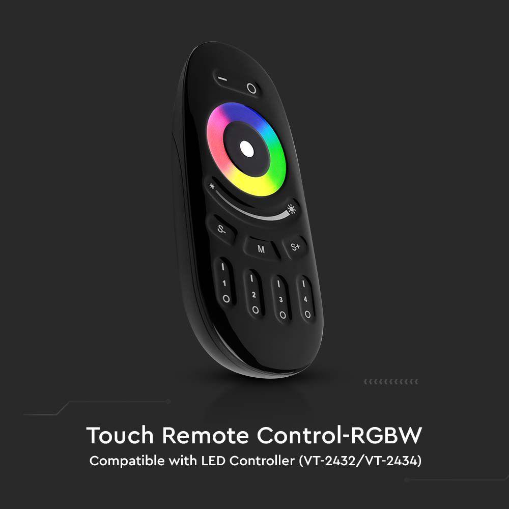 VT-2442 TOUCH REMOTE CONTROL RGB+W-BLACK