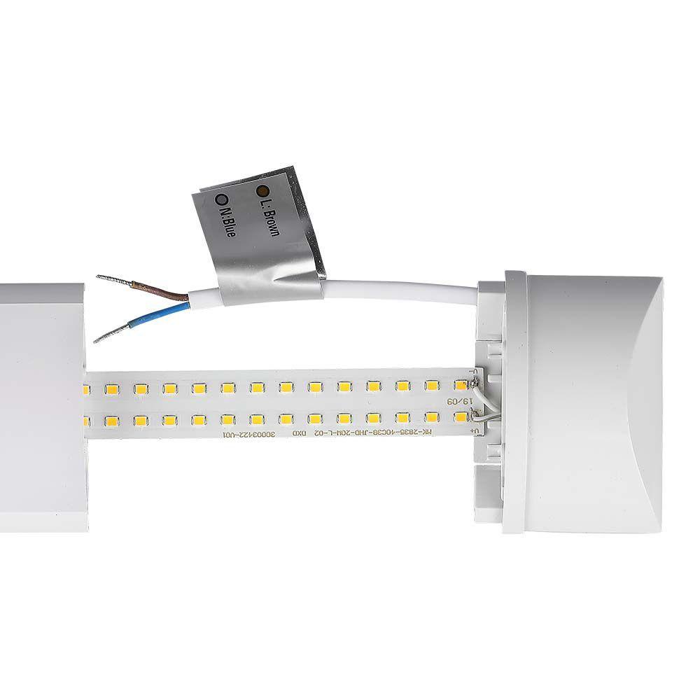 60W Belka oświetleniowa LED 180cm, Chip SAMSUNG Barwa:6400K, VTAC, SKU 21671