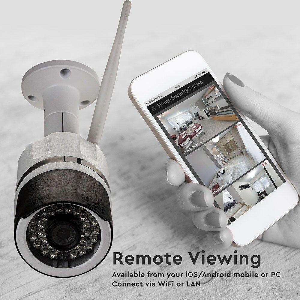 VT-5123 1080P IP INDOOR & OUTDOOR CAMERA WITH EU POWER PLUG