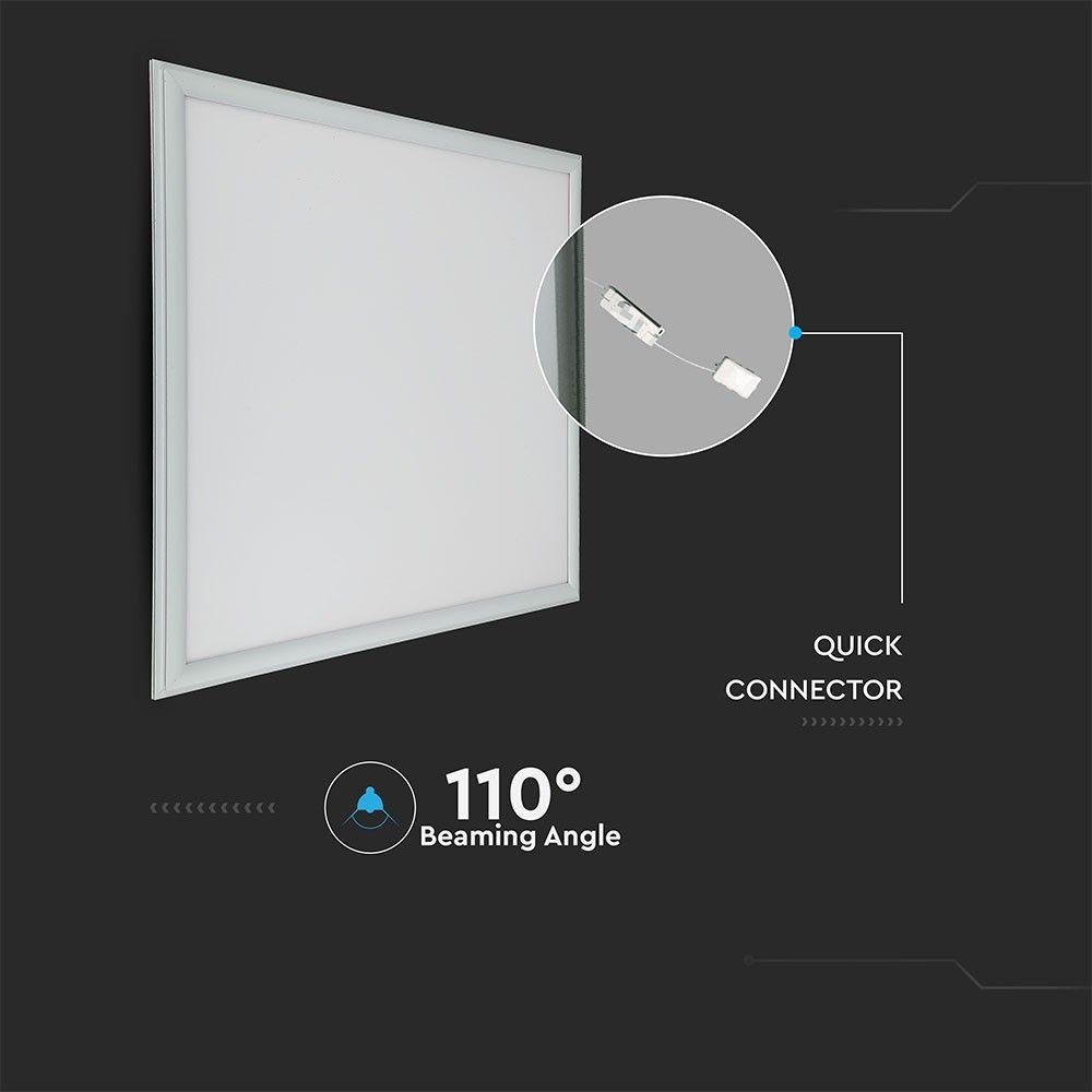 29W Panel LED 600x600mm, Barwa:6400K, HIGH LUMEN, 5 Lat gwarancji, Opakowanie: 6szt., VTAC, SKU 20048