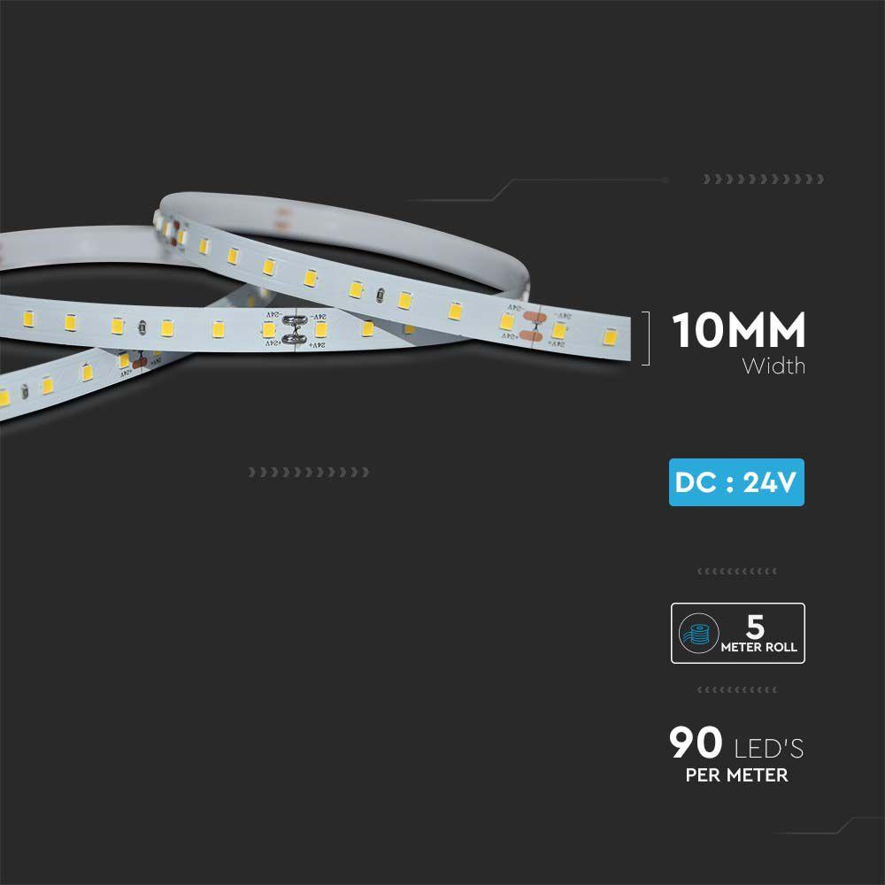 VT-2835 90 LED STRIP LIGHT 3000K IP20 24V 200LM/W