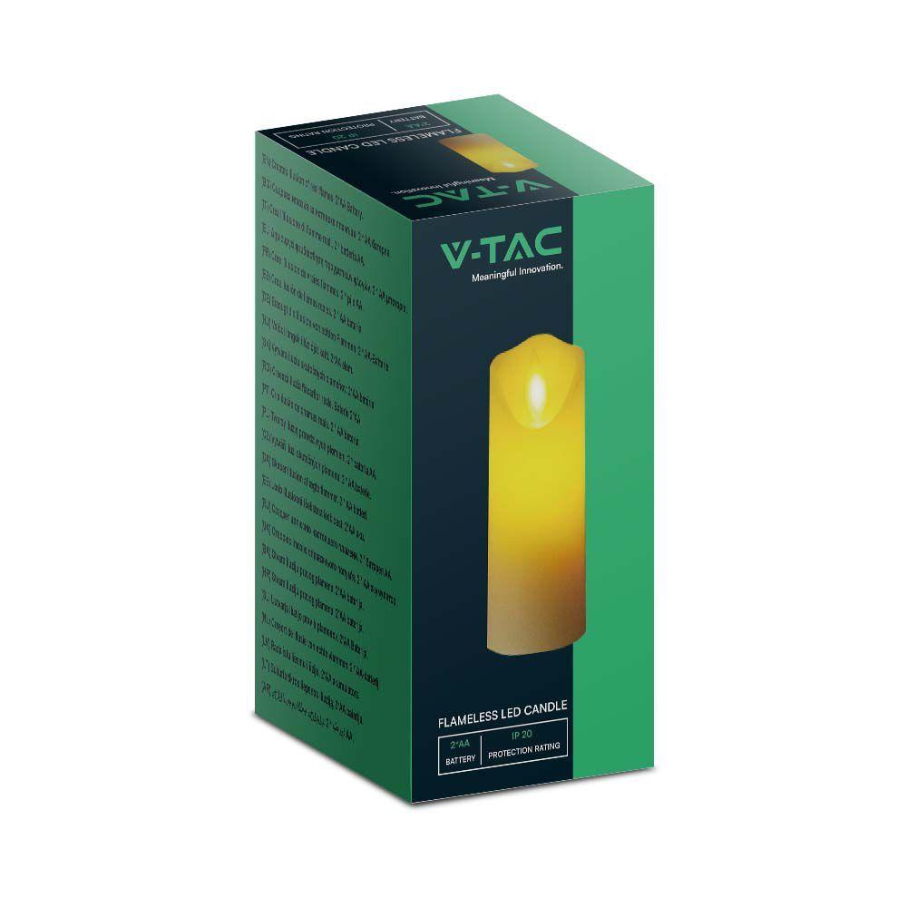 VT-7568 CANDLE LAMP TABLE TOP 53x200MM AA BATTERY