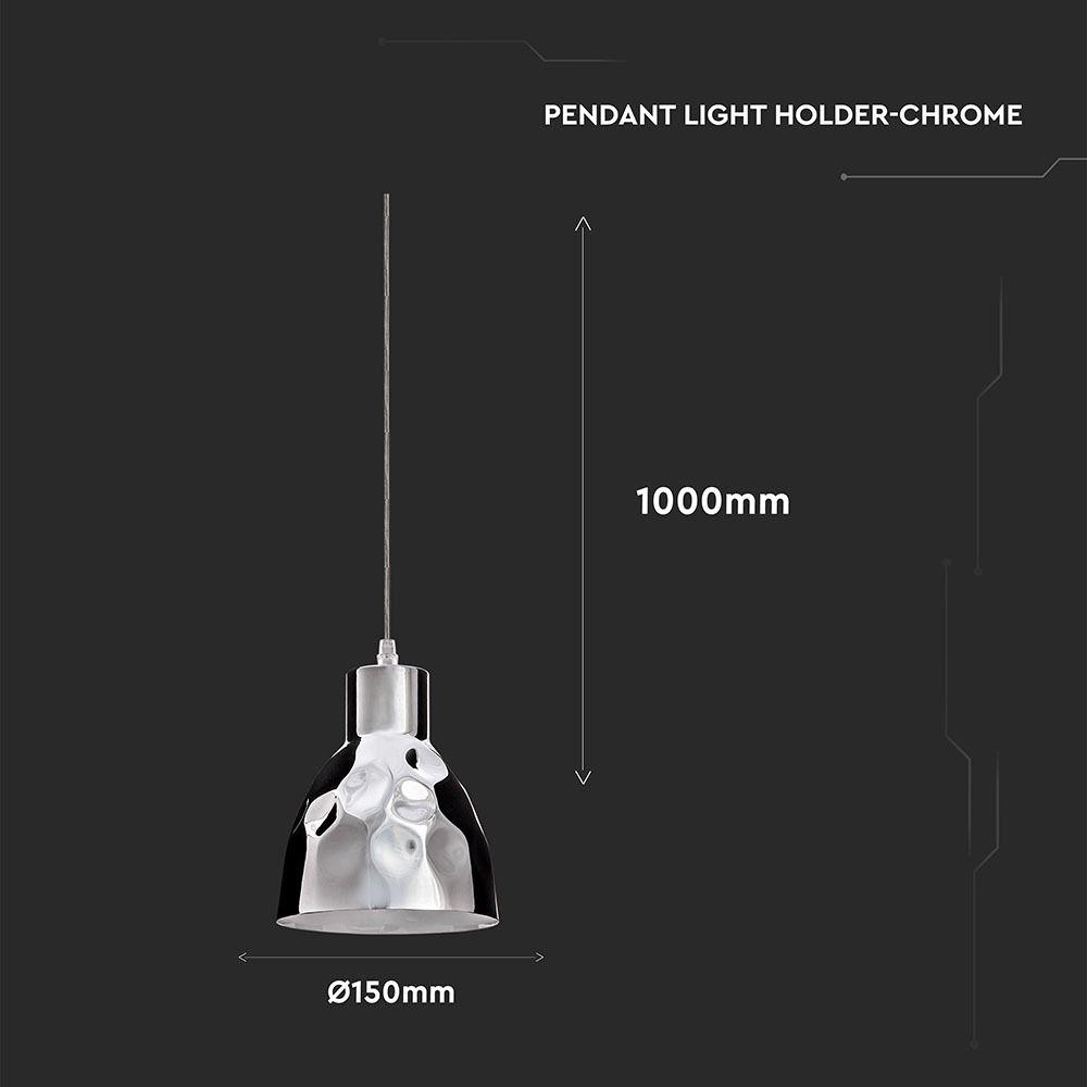 Lampa wisząca, Chrom, VTAC, SKU 3712